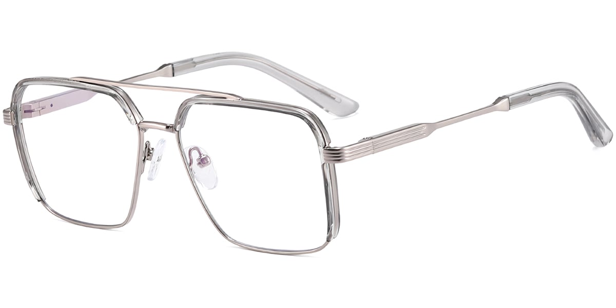 Aviator Frame translucent-grey