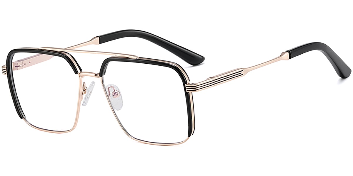 Aviator Frame black-gold