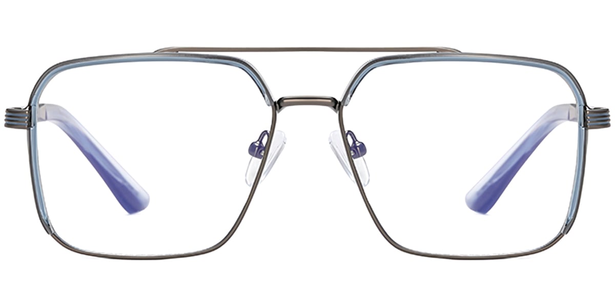 Aviator Frame translucent-blue