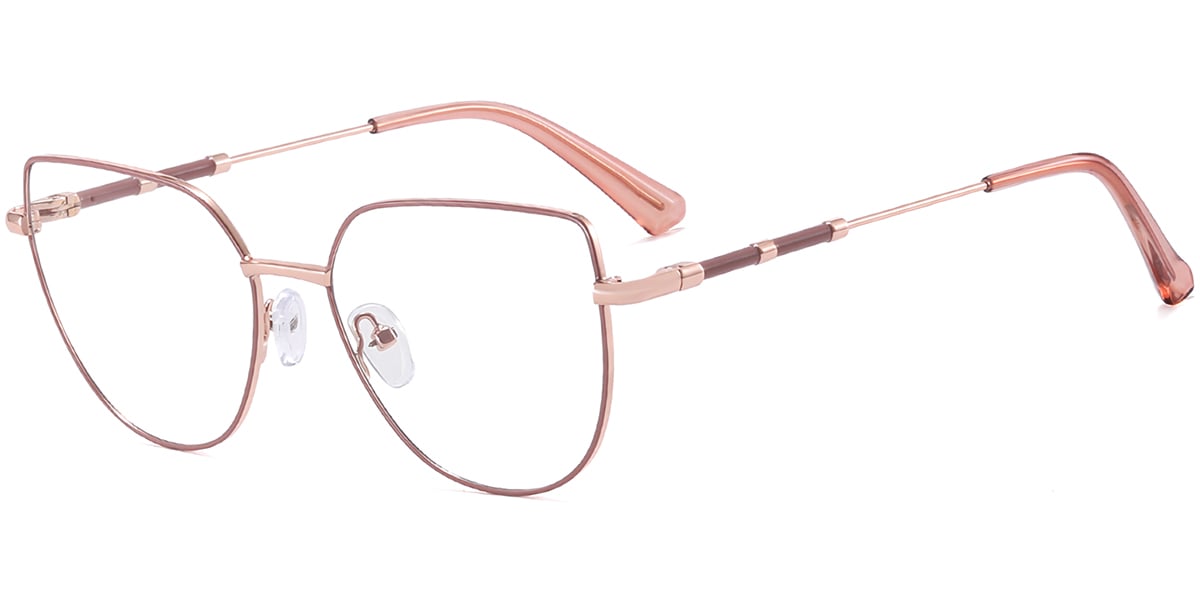 Cat Eye Frame brown