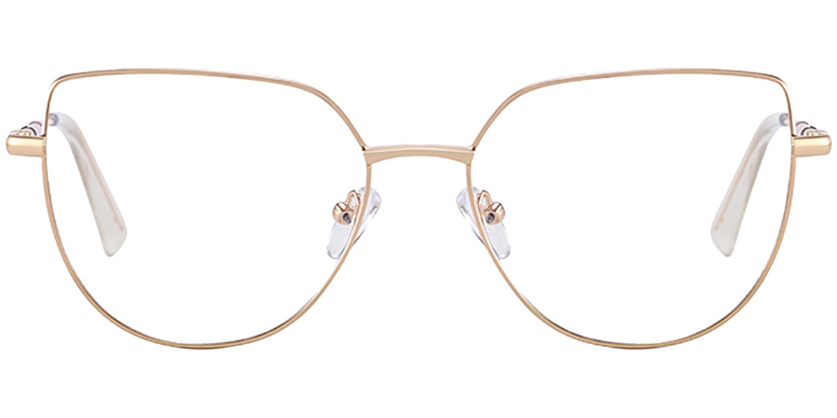 Cat Eye Frame gold