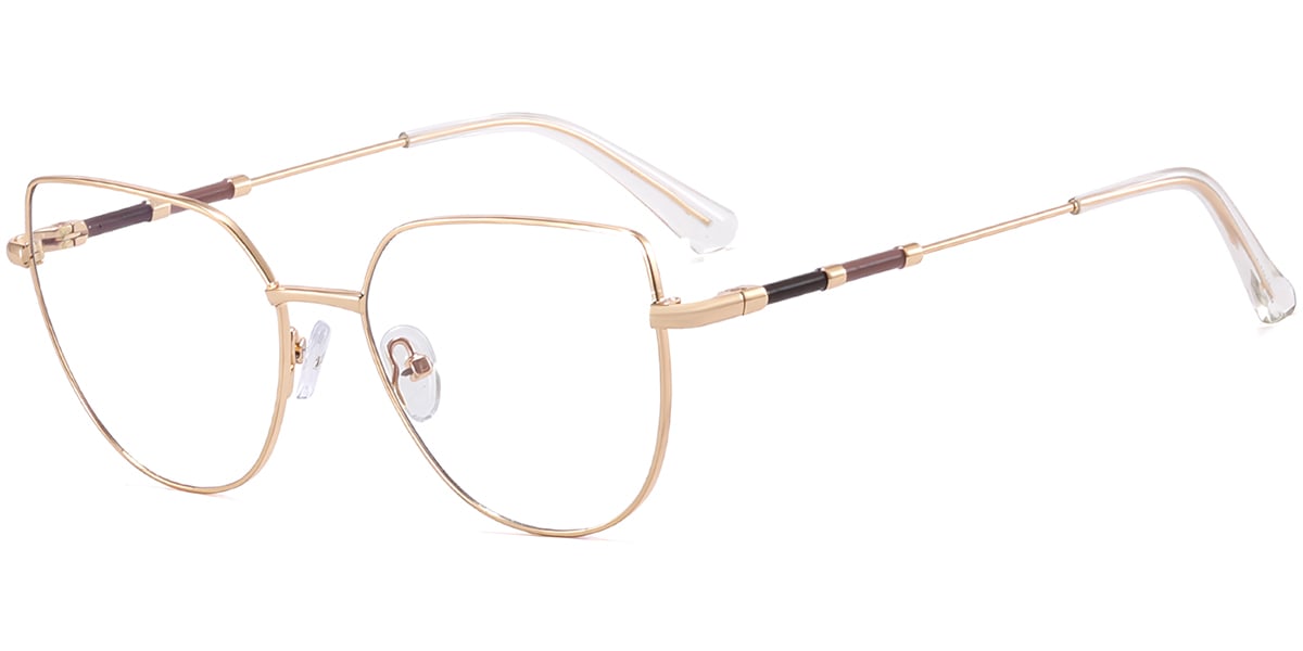 Cat Eye Frame gold