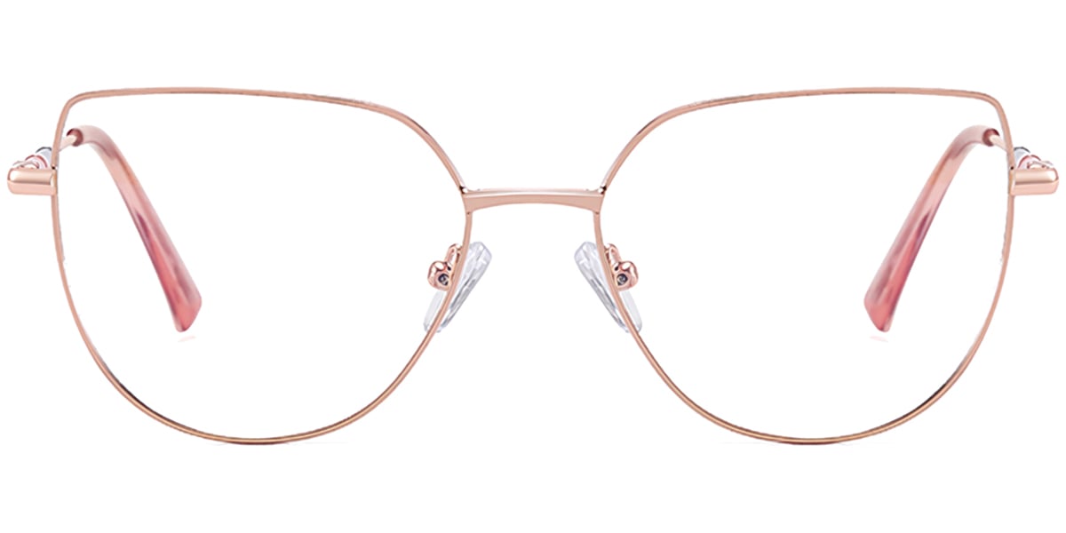 Cat Eye Frame rose_gold