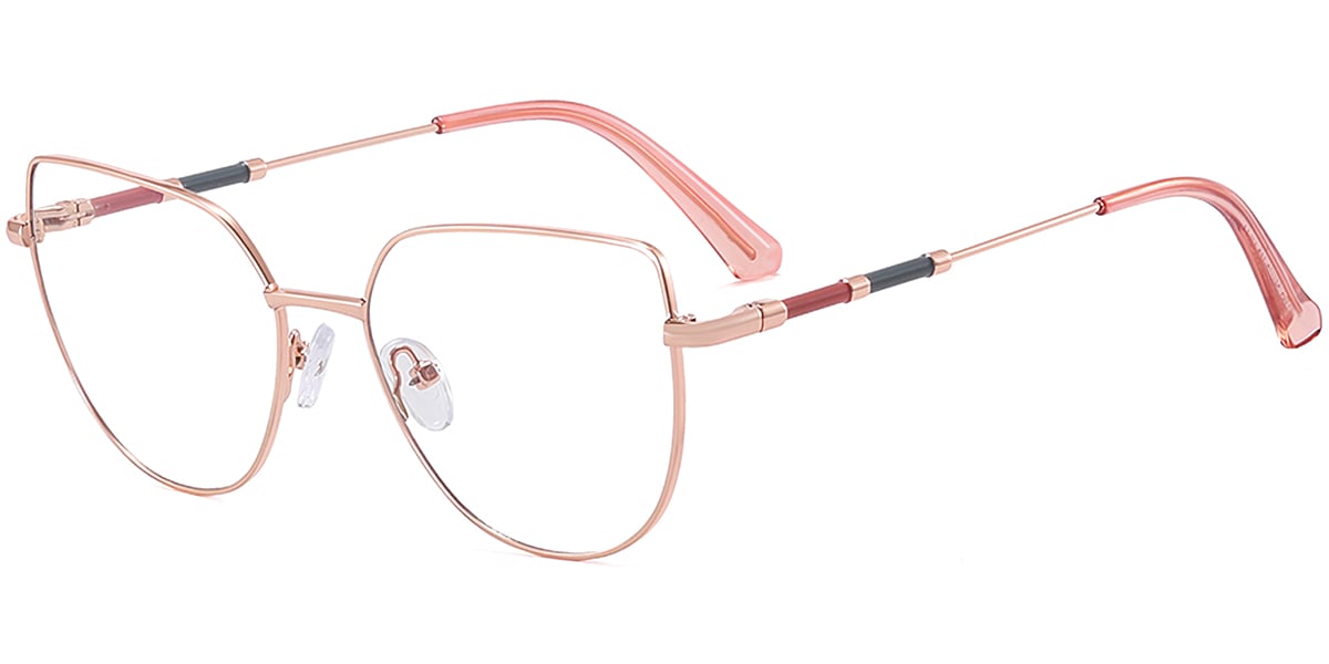Cat Eye Frame rose_gold