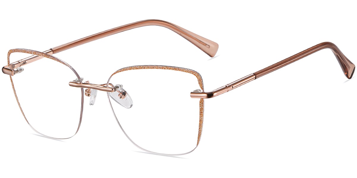 Square Frame translucent-light_brown
