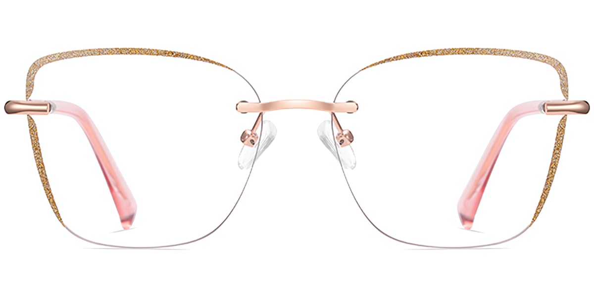 Square Frame translucent-pink