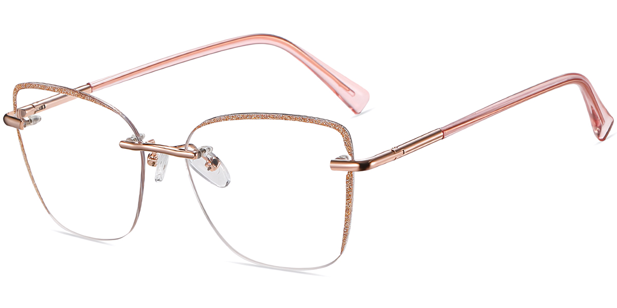 Square Frame translucent-pink