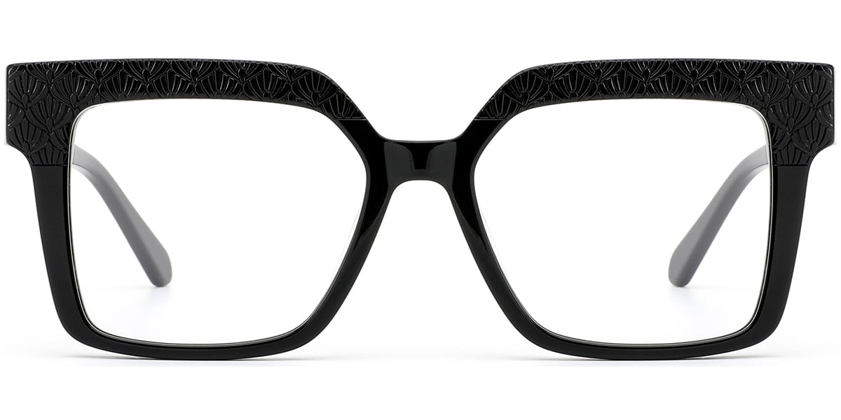 Acetate Square Frame black