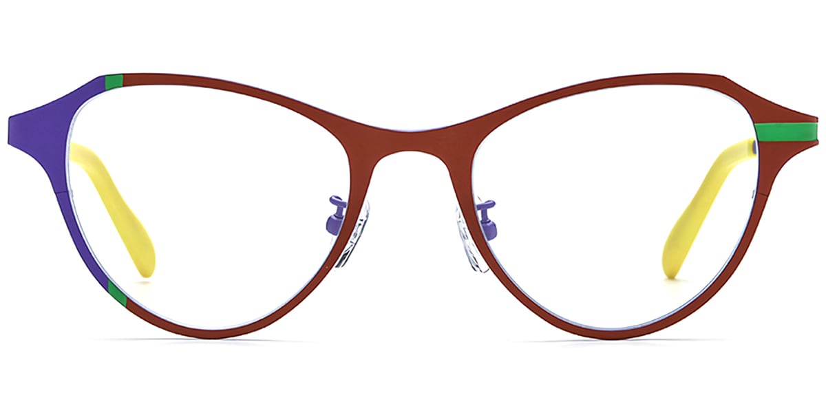 Titanium Cat Eye Frame F7405