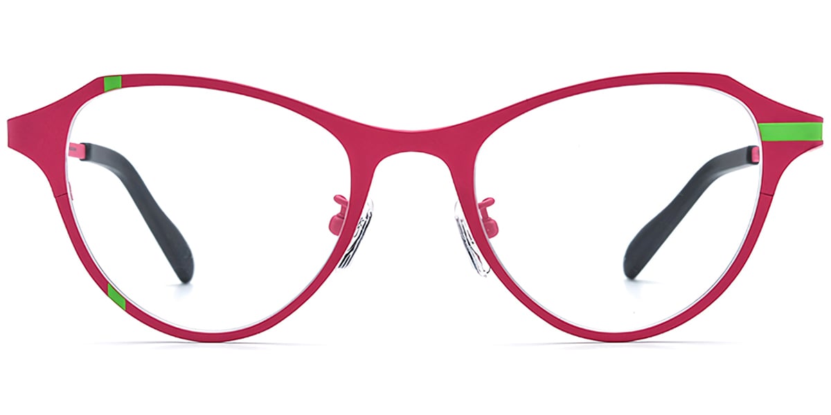 Titanium Cat Eye Frame F7405