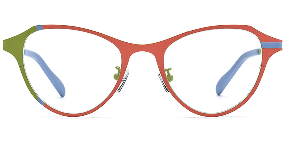 Titanium Cat Eye Frame F7405