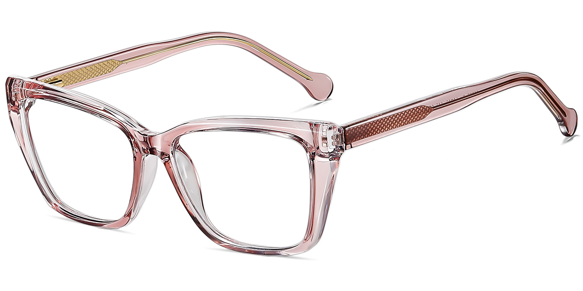 Square Frame translucent-pink
