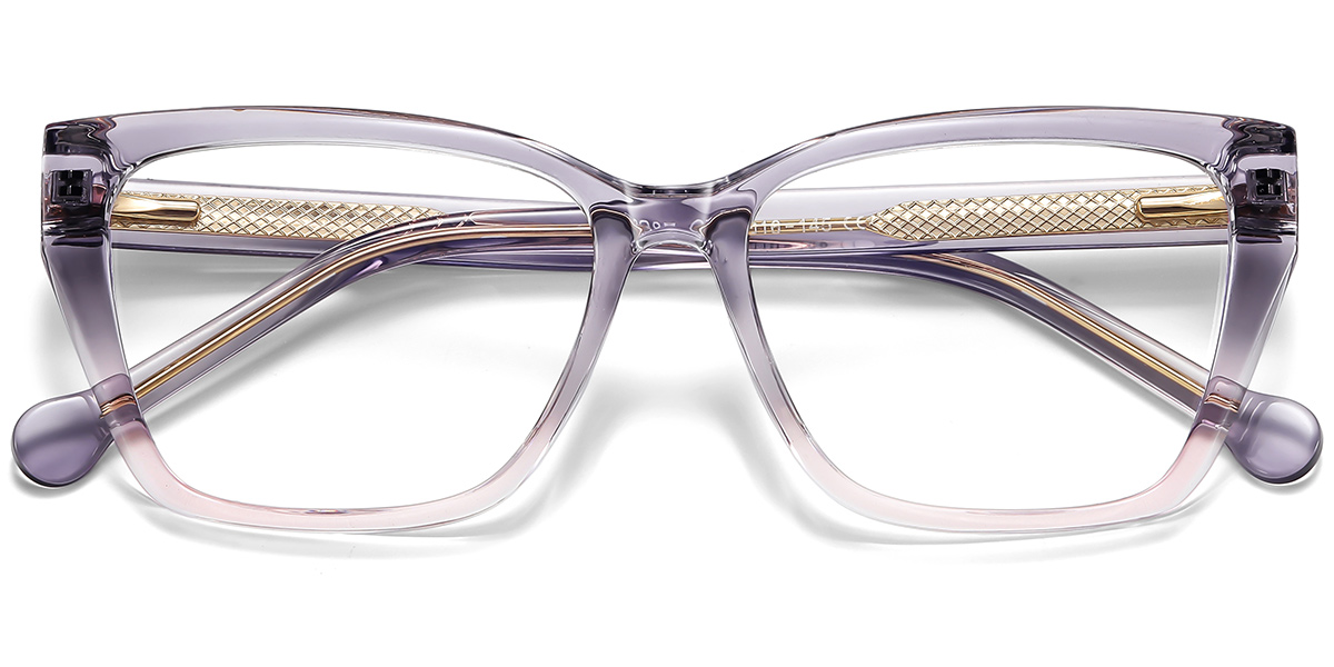 Square Frame translucent-purple