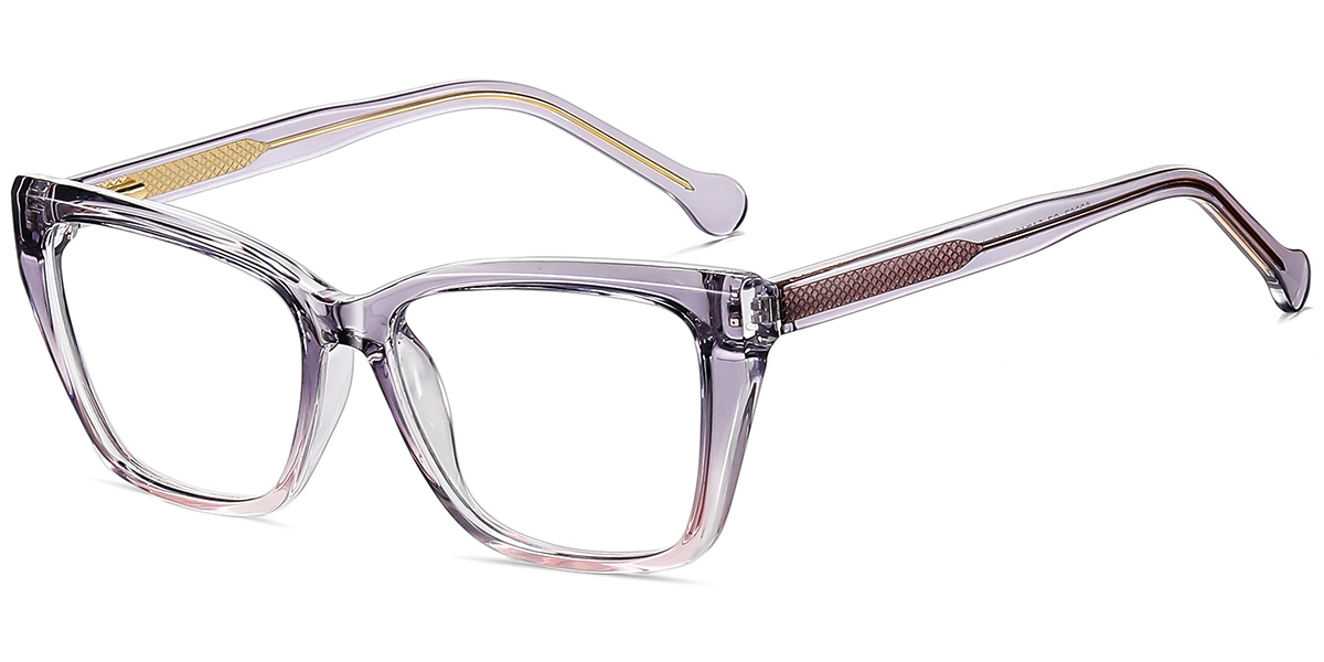 Square Frame translucent-purple