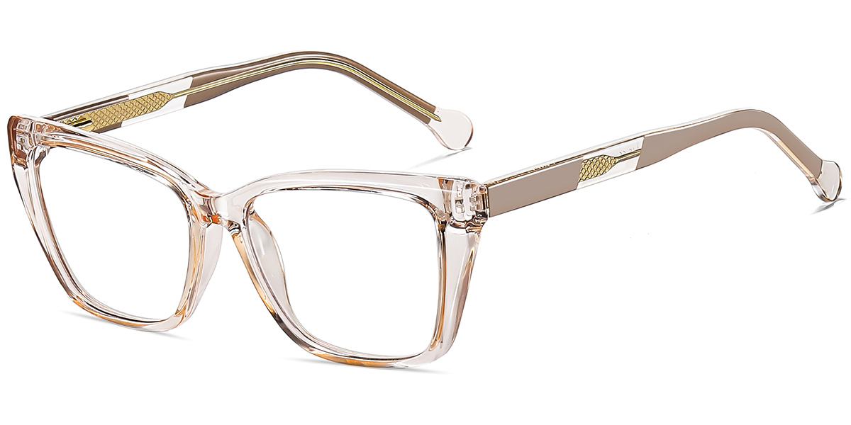 Square Frame translucent-light_brown