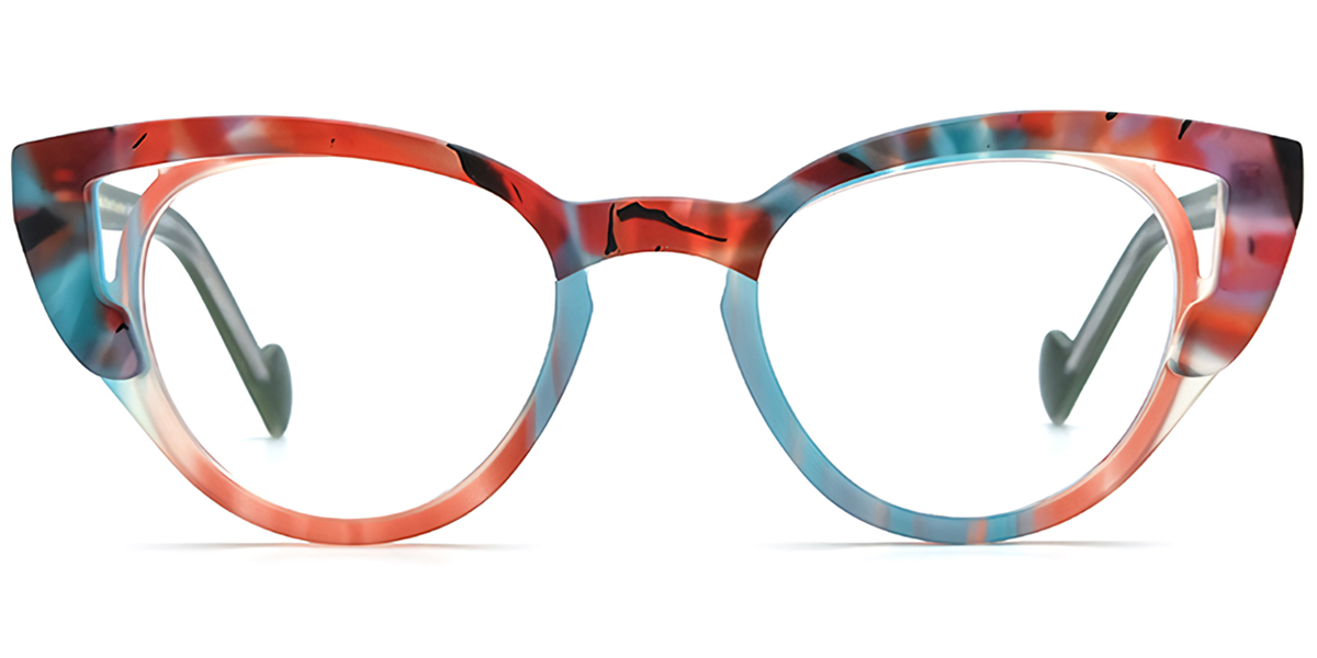 Acetate Cat Eye Frame F7541