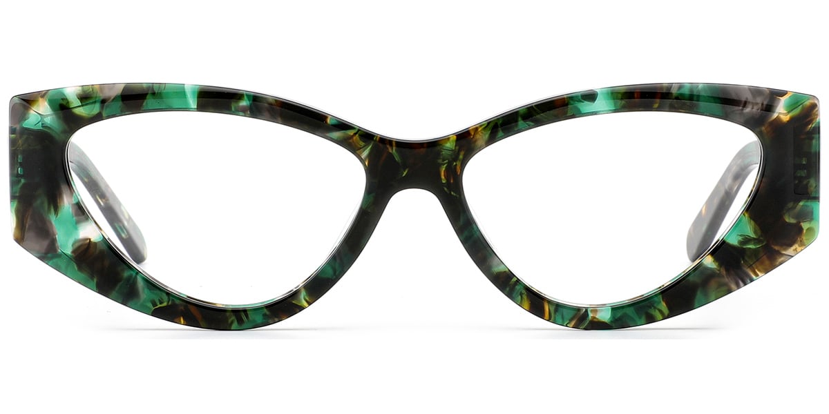 Acetate Cat Eye Frame F7578