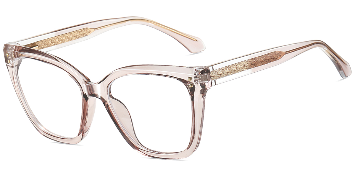 Square Frame translucent-brown