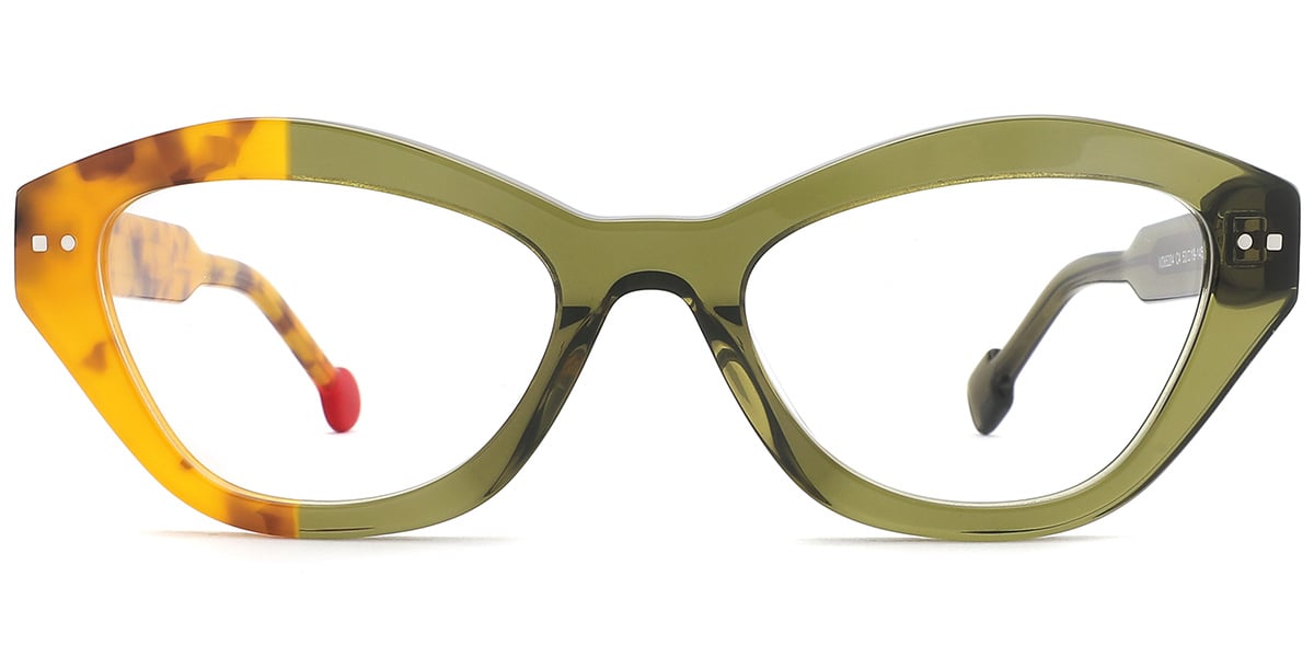 Acetate Cat Eye Frame F8029