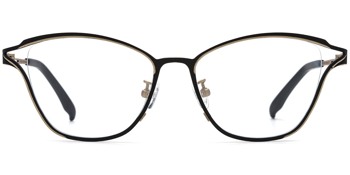 Titanium Cat Eye Frame F8125