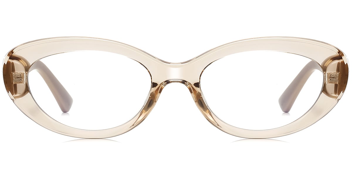 Oval Frame translucent-light_brown