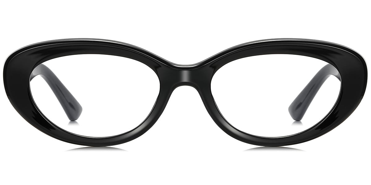 Oval Frame black