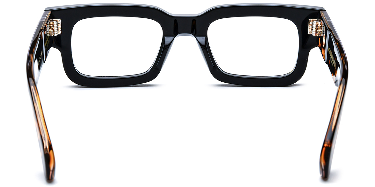 Acetate Rectangle Frame bright_black