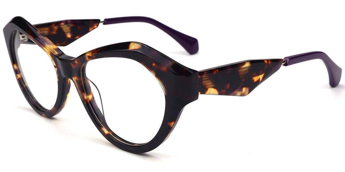 Acetate Geometric Frame F8388