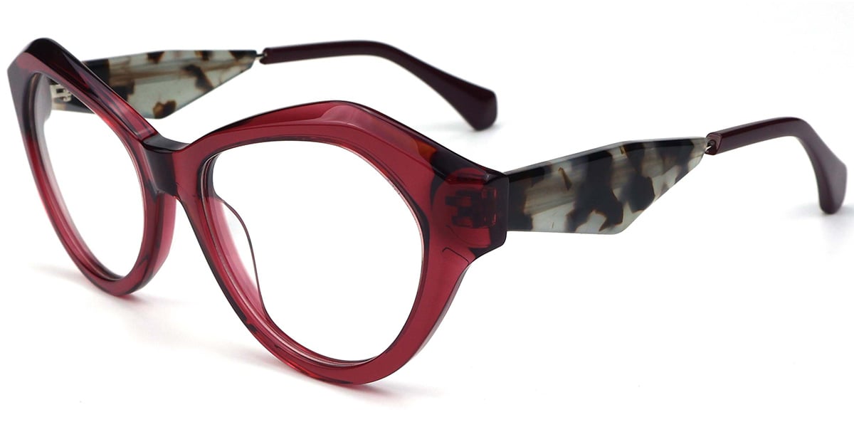 Acetate Geometric Frame F8388