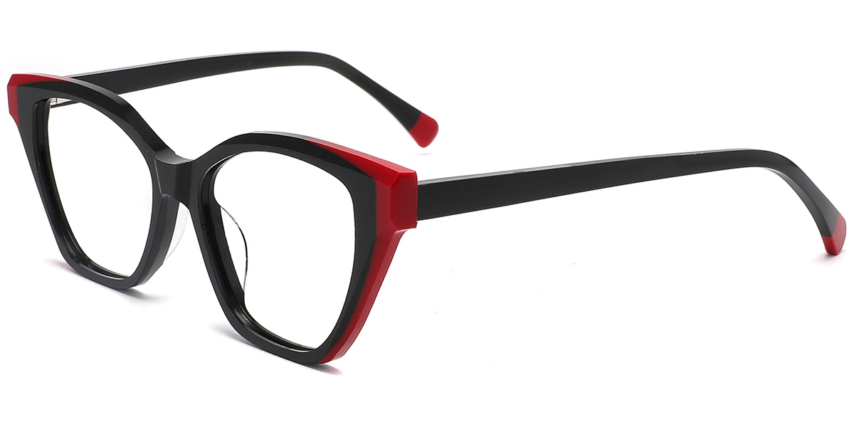 Acetate Cat Eye Frame F8435