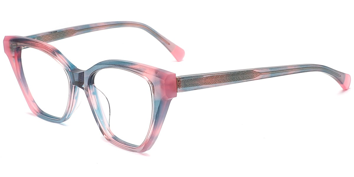 Acetate Cat Eye Frame F8435