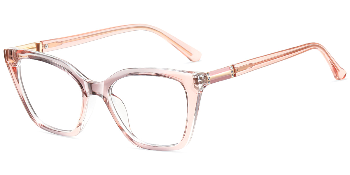 Square Frame translucent-pink