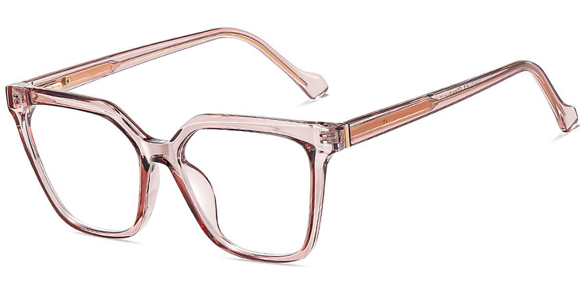 Square Frame translucent-pink