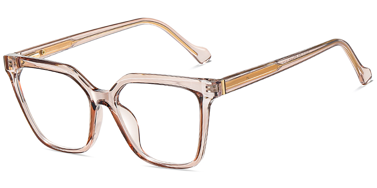 Square Frame translucent-brown