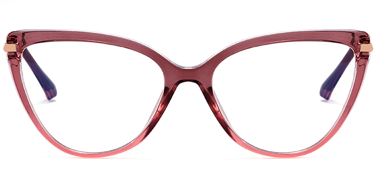 Cat Eye Frame gradient_pink