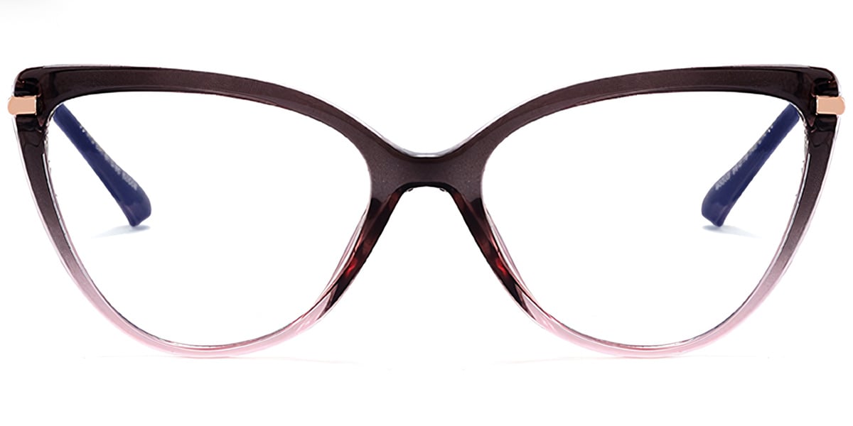 Cat Eye Frame gradient_grey
