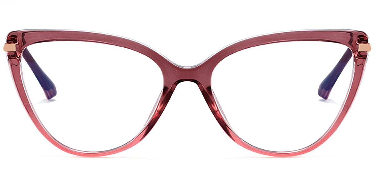 Cat Eye Frame gradient_pink