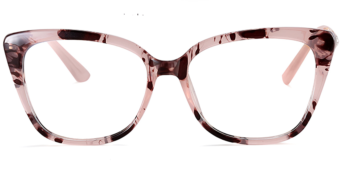 Square Frame pattern-pink