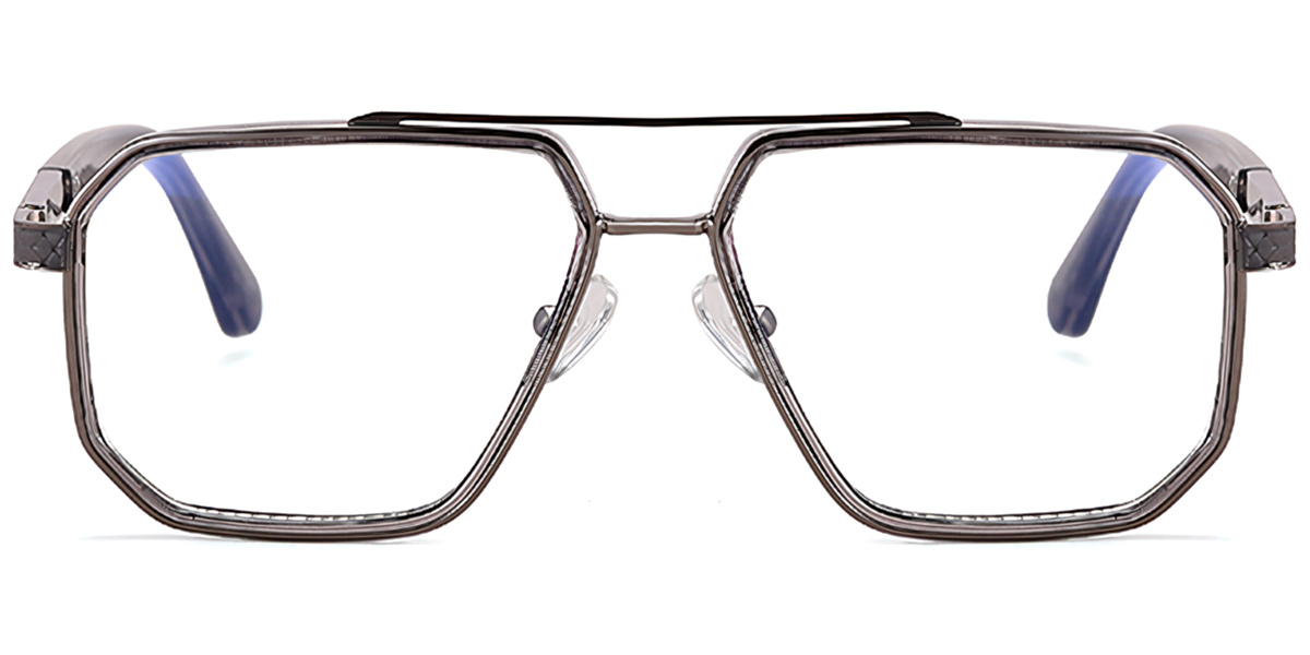Aviator Frame translucent-grey