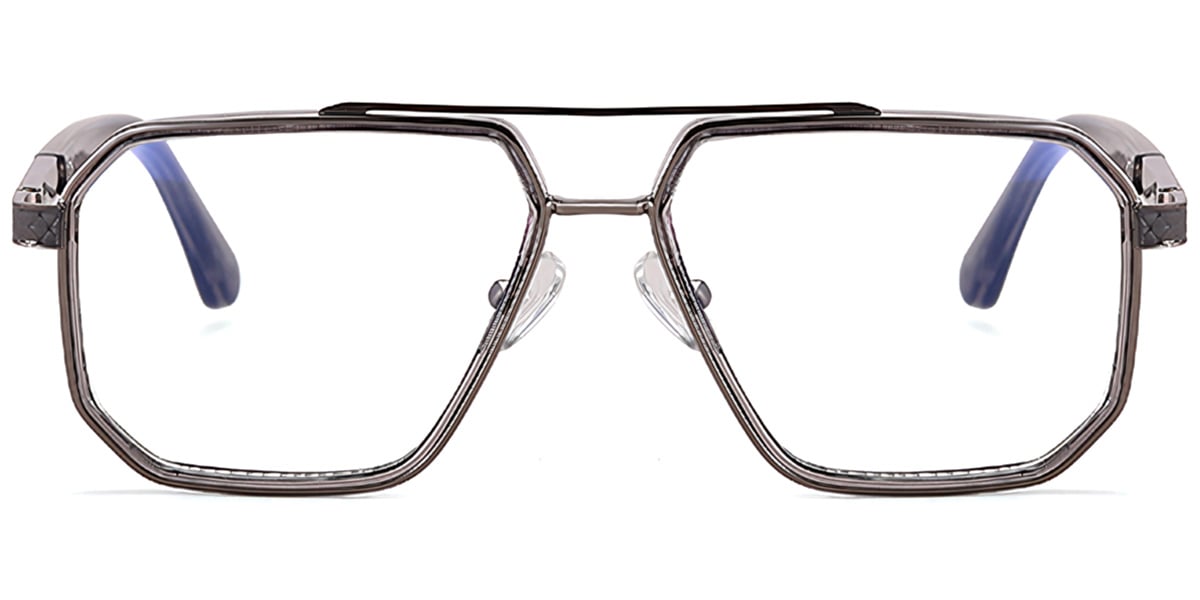 Aviator Frame translucent-grey