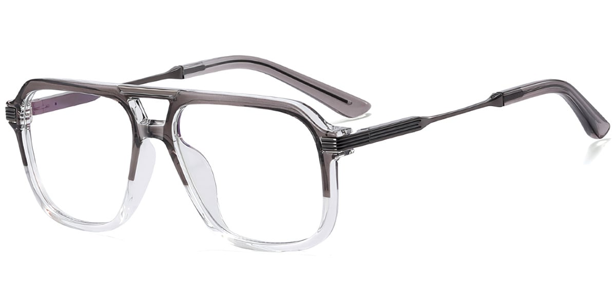 Aviator Frame pattern-grey