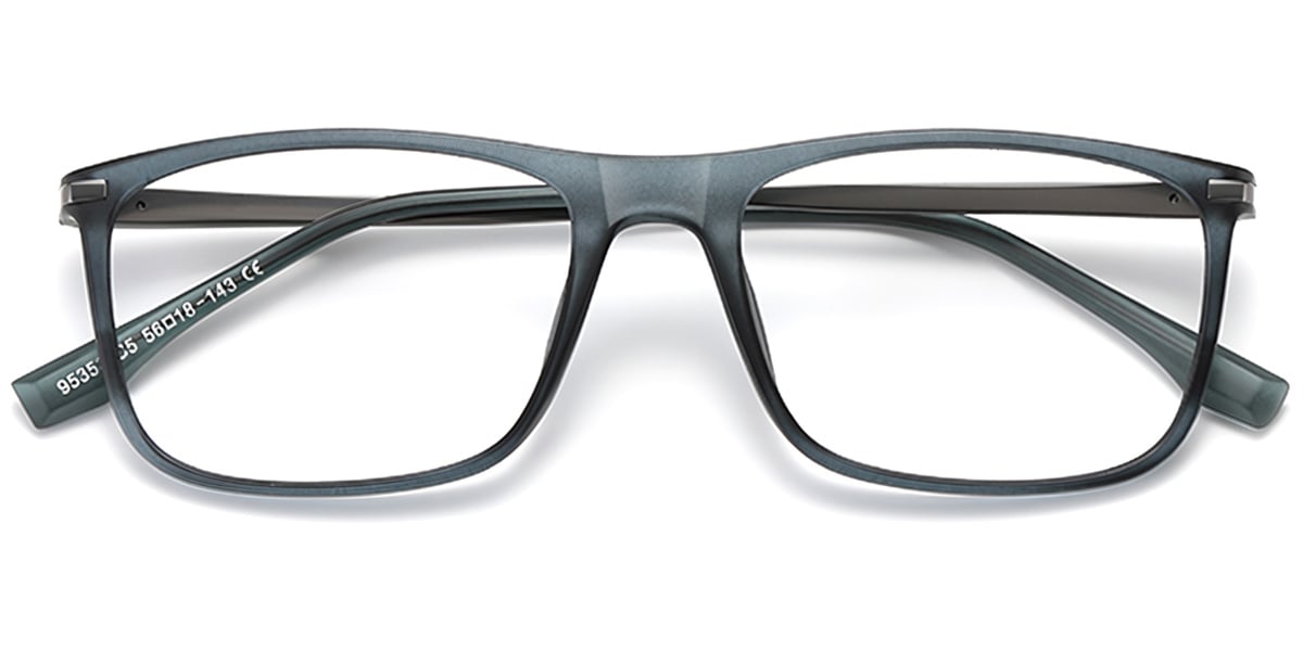 Rectangle Frame translucent-blue