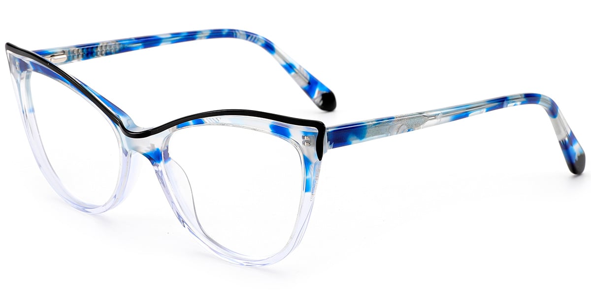 Acetate Cat Eye Frame F8511