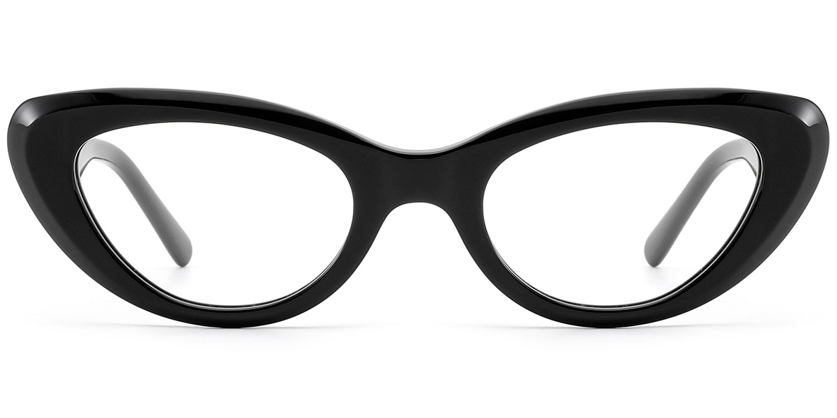 Acetate Cat Eye Frame F8591