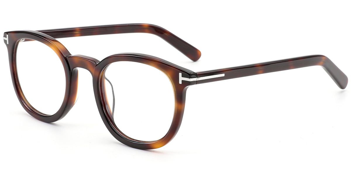 Acetate Round Frame tortoiseshell
