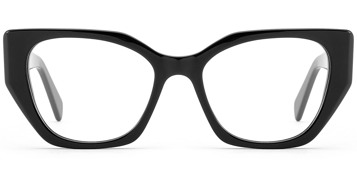 Acetate Square Frame black