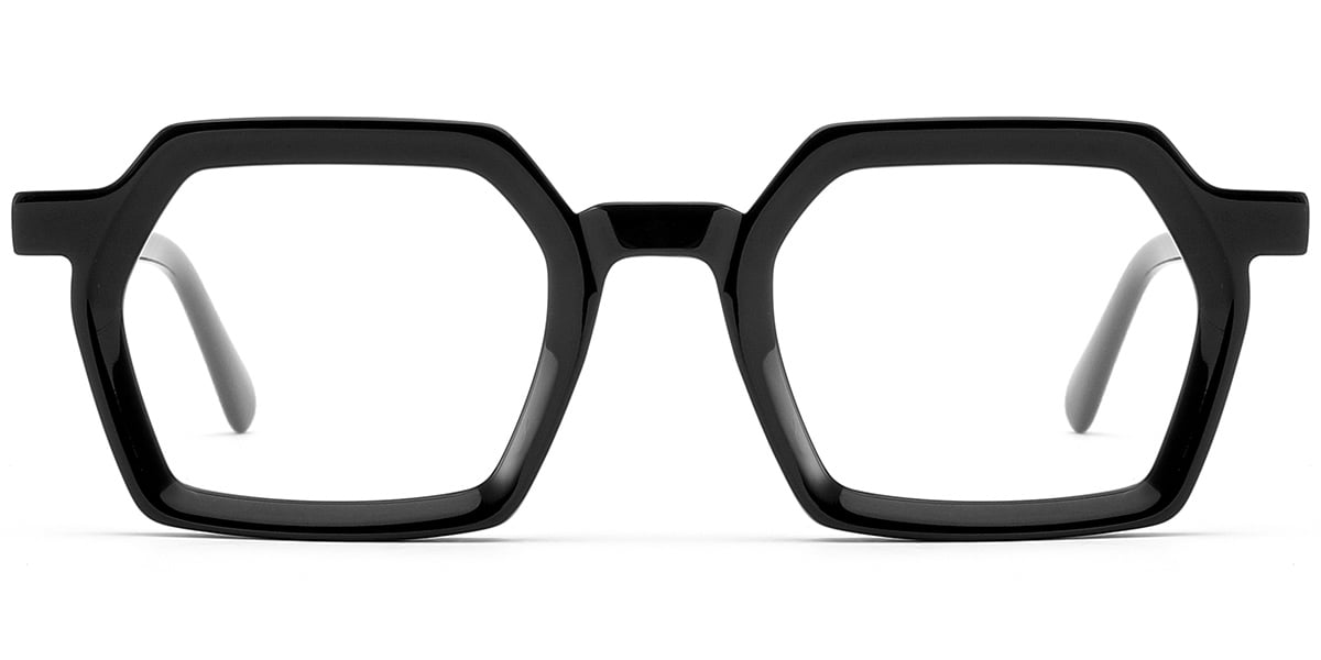 Acetate Square Frame black