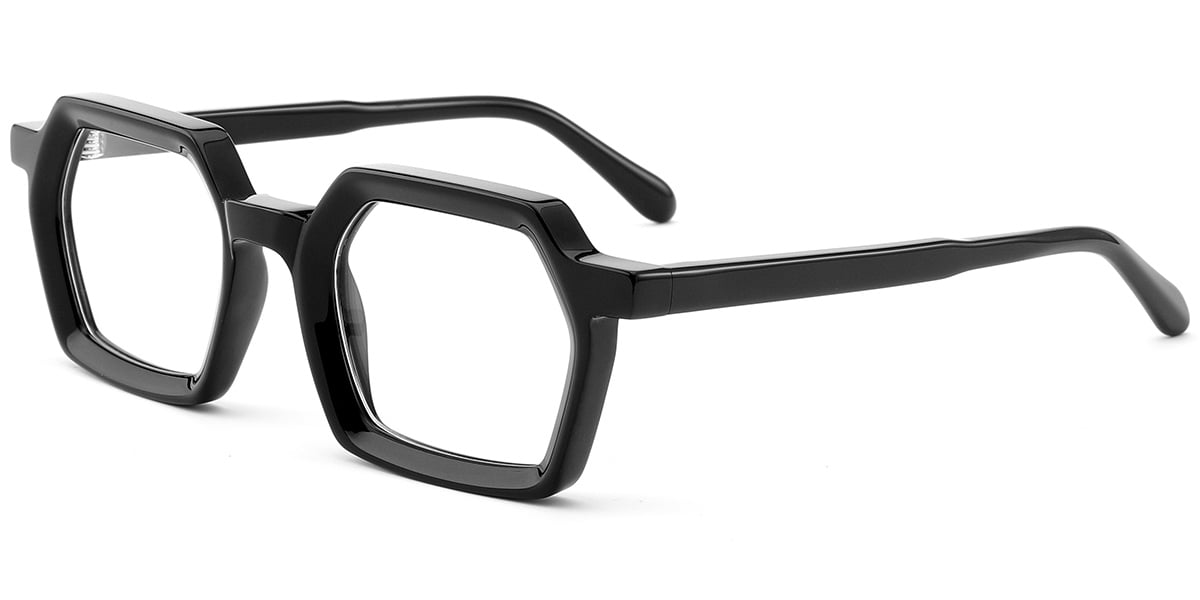 Acetate Square Frame black