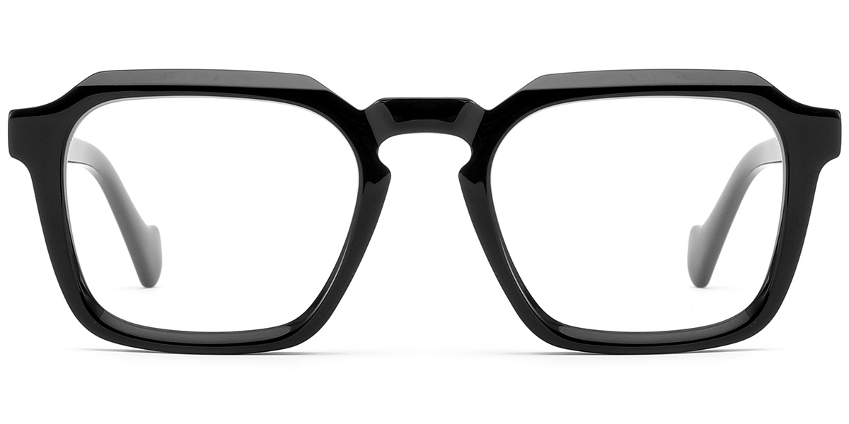 Acetate Square Frame black