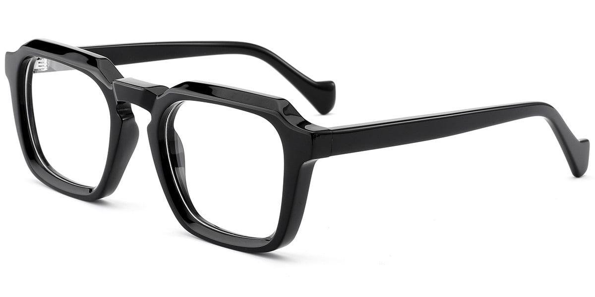 Acetate Square Frame black